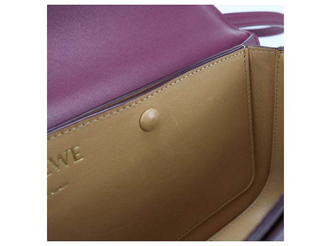 Borsa a tracolla Loewe Goya viola Porpora - vista 5