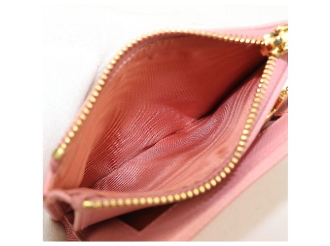 Cartera de piel Saffiano de Prada Rosa - vista 5