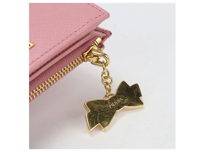 Cartera de piel Saffiano de Prada Rosa - vista 6