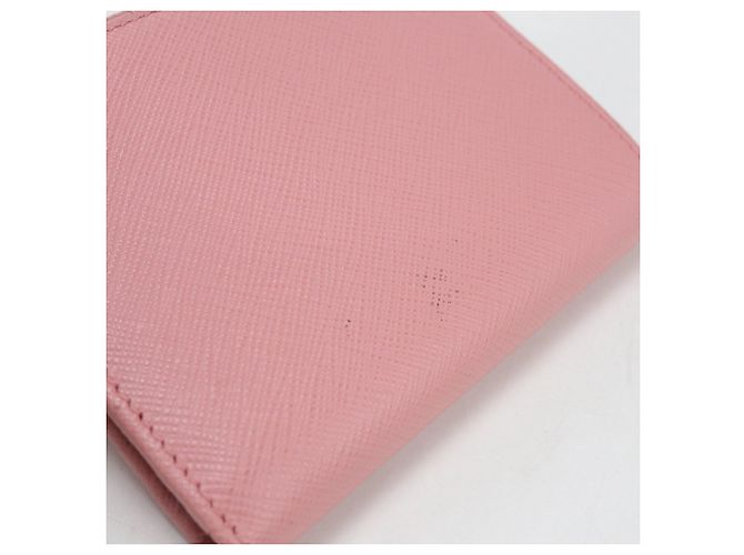 Cartera de piel Saffiano de Prada Rosa - vista 7
