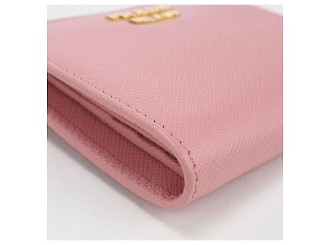 Cartera de piel Saffiano de Prada Rosa - vista 8