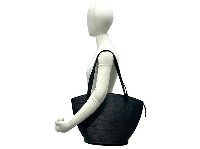 Borsa Shopping Saint Jacques Louis Vuitton Nero - vista 2