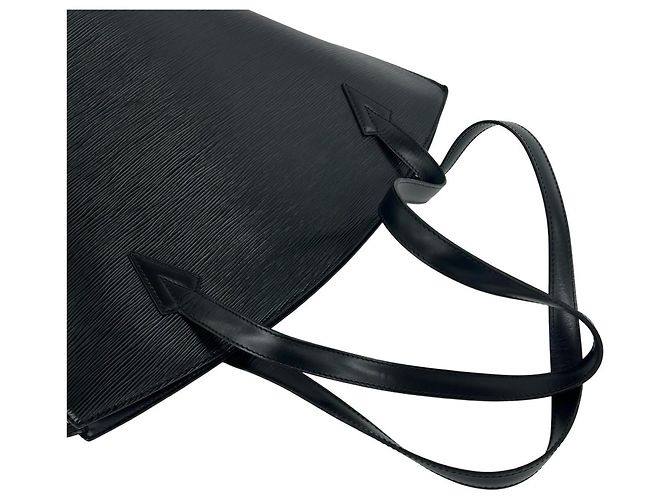 Borsa Shopping Saint Jacques Louis Vuitton Nero - vista 4