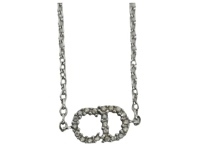 Bracciale charm con motivo logo CD Christian Dior Argento - vista 4