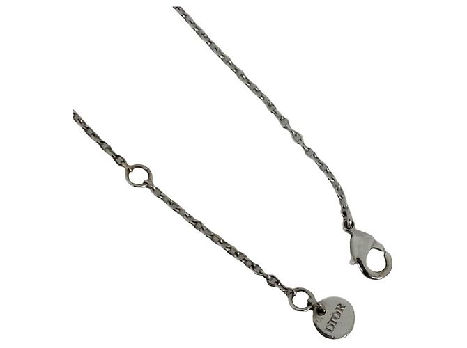 Bracciale charm con motivo logo CD Christian Dior Argento - vista 5