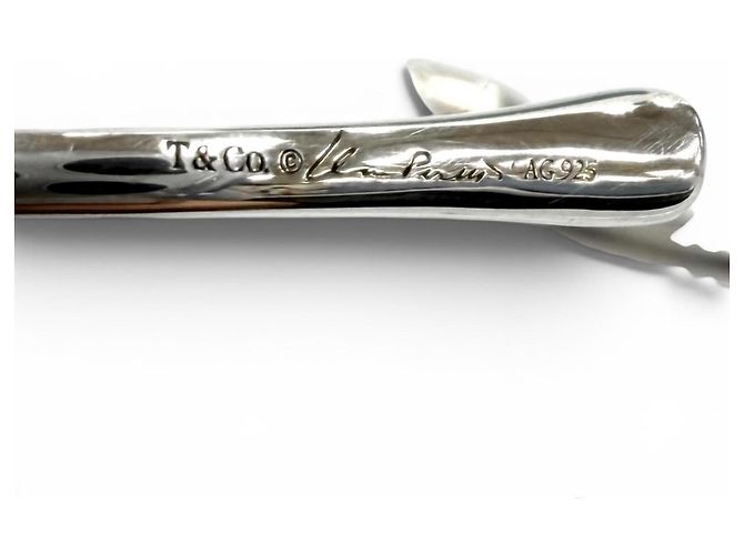 Orecchini a cerchio Elsa Peretti Open Heart di Tiffany & Co. Argento - vista 7