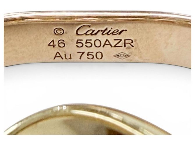 Cartier Trinity Classic Cushion Ring Golden - Ansicht 6