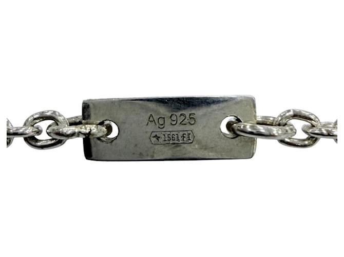 Collana con pendente Interlocking G Gucci Argento - vista 10