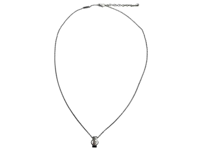 Collana con pendente Interlocking G Gucci Argento - vista 3