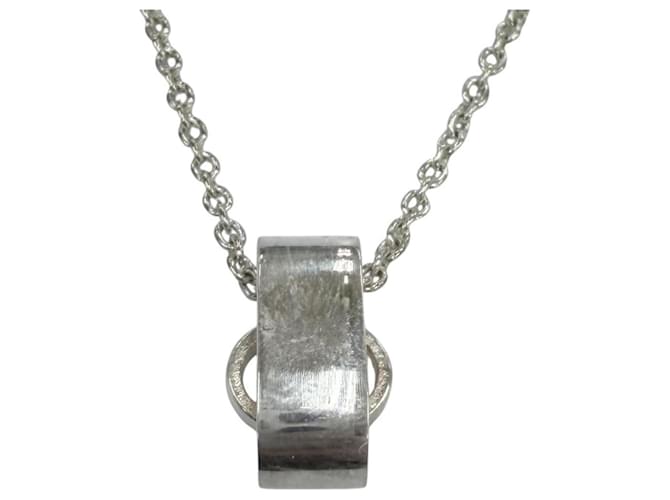 Collana con pendente Interlocking G Gucci Argento - vista 6