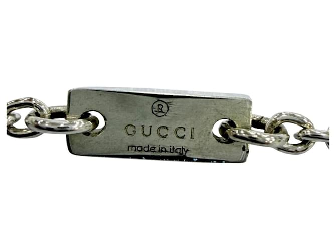 Collana con pendente Interlocking G Gucci Argento - vista 9