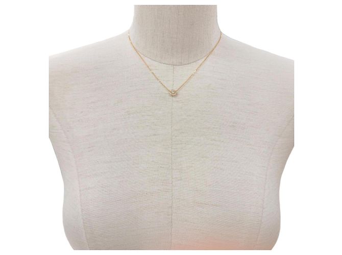 Colar de ouro rosa Cartier com diamantes Dourado - vista 2