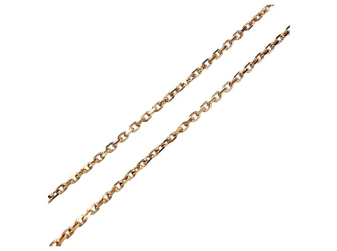 Colar de ouro rosa Cartier com diamantes Dourado - vista 4