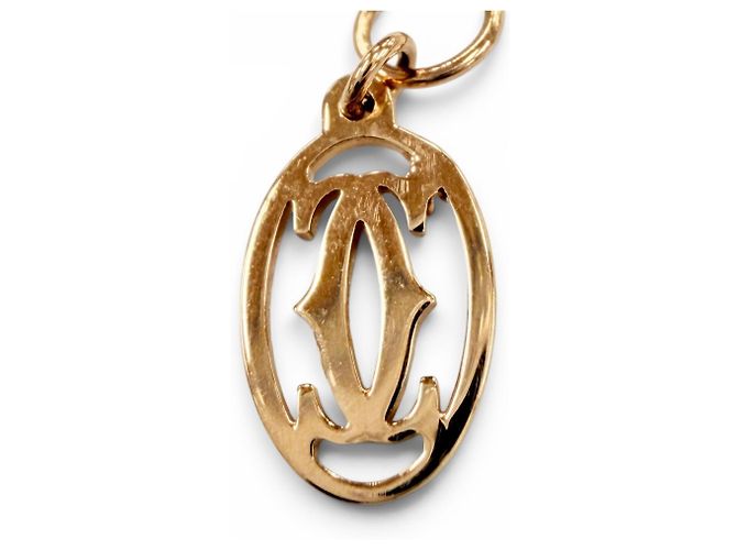 Colar de ouro rosa Cartier com diamantes Dourado - vista 7
