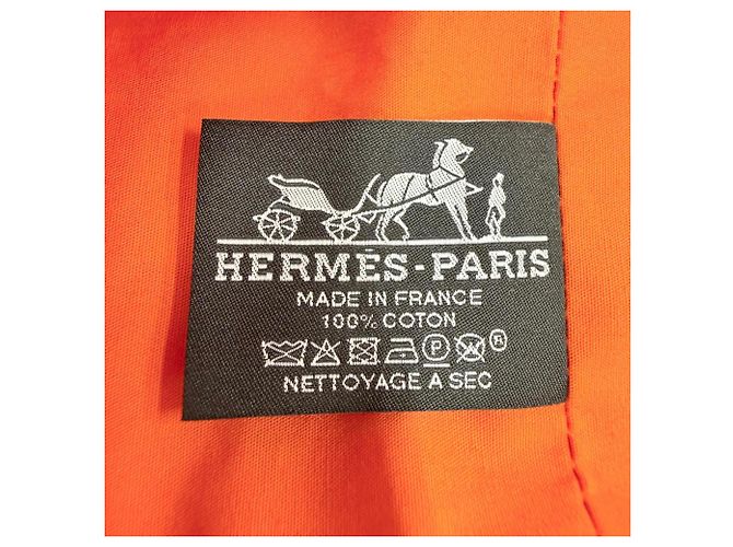 Hermès Hermes Cabas Drapeaux au Vent Tote Bag Multicolore - vista 10