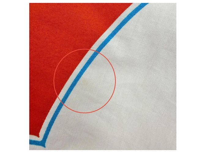 Hermès Hermes Cabas Drapeaux au Vent Tote Bag Multicolore - vista 12
