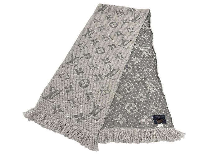 Stola in misto lana e seta Logomania Louis Vuitton - vista 4