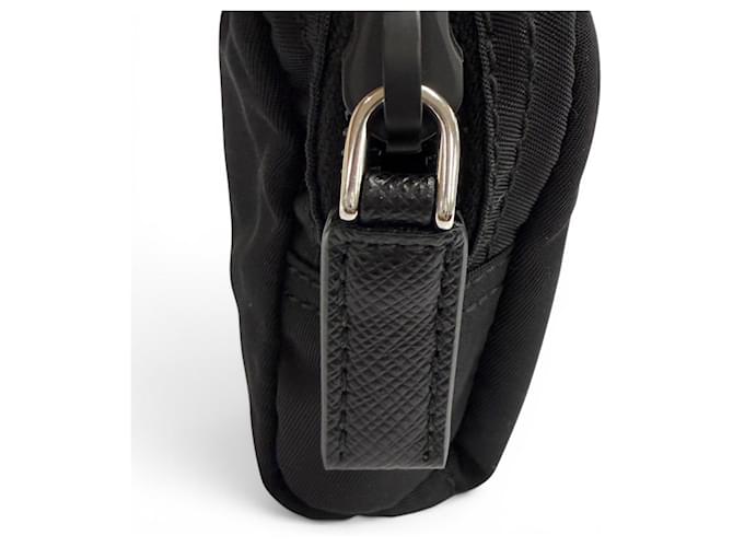Pochette PRADA Micro Re-Nylon Negro - vista 9