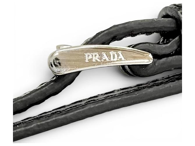 Pochette mini Vera Re-Nylon Prada Nero - vista 9