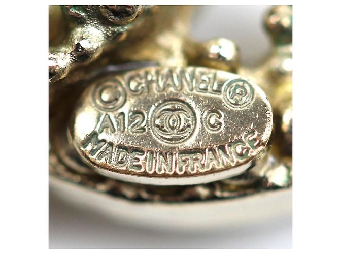 Orecchini a clip placcati in oro Chanel D'oro - vista 5