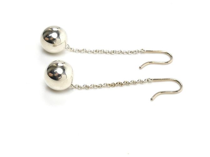 Orecchini a lobo in argento sterling 925 Tiffany & Co. - vista 2