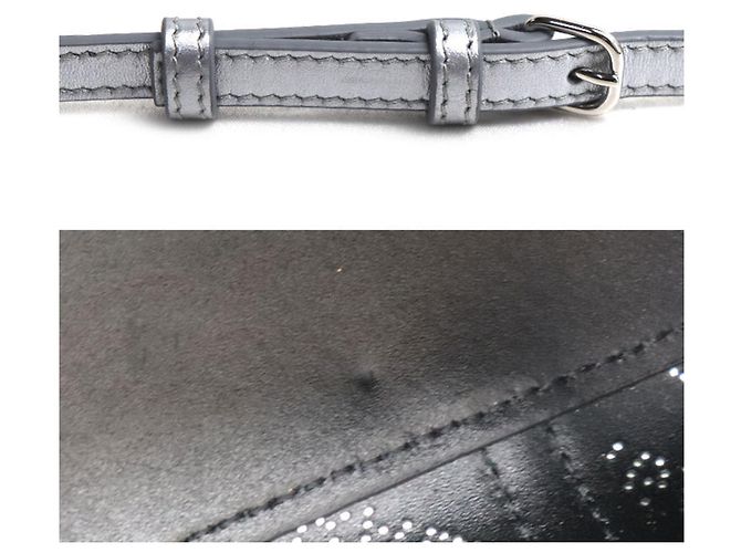 Borsa Balenciaga Everyday Tote XXS Argento - vista 5