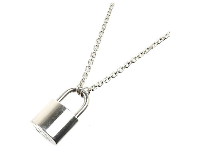 Louis Vuitton Lockit Learn Halskette aus Silber 925 - Ansicht 2