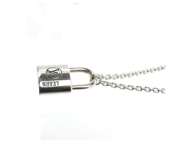 Louis Vuitton Lockit Learn Halskette aus Silber 925 - Ansicht 3