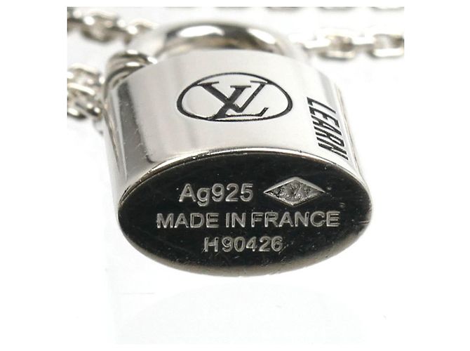 Louis Vuitton Lockit Learn Halskette aus Silber 925 - Ansicht 5