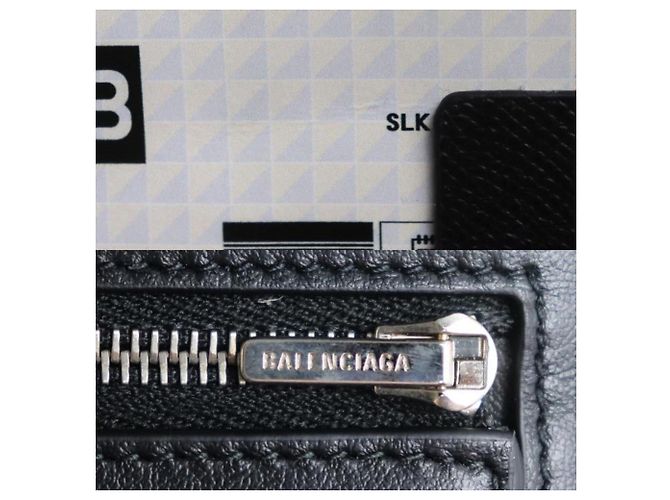 Portafoglio lungo per passaporto Balenciaga Nero - vista 6