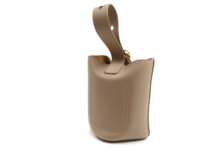 Loewe Pebble Mini Bucket Bag 2-Way Sand - Ansicht 2