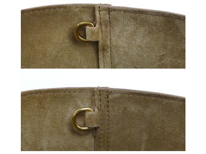 Loewe Pebble Mini Bucket Bag 2-Way Sand - Ansicht 7