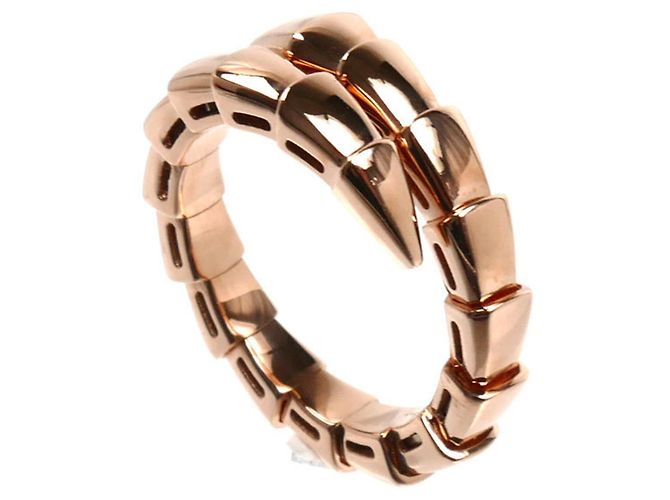 Bulgari Anello Serpenti Viper in oro rosa 18K di Bvlgari - vista 2