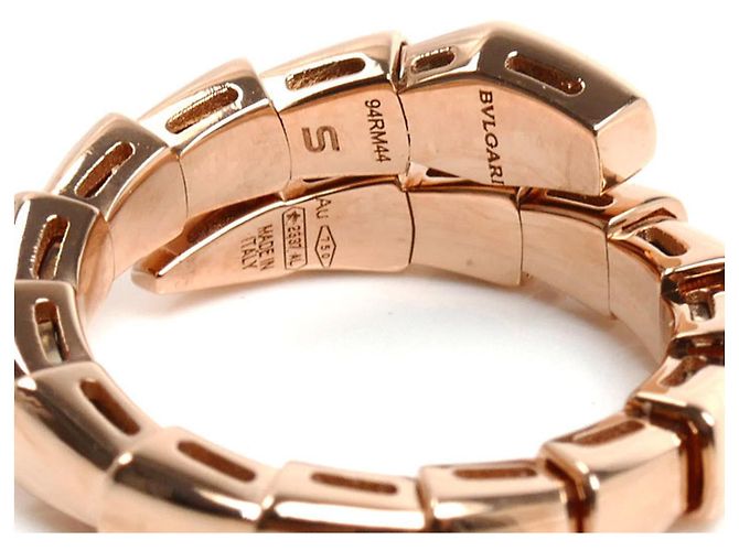 Bulgari Anello Serpenti Viper in oro rosa 18K di Bvlgari - vista 5