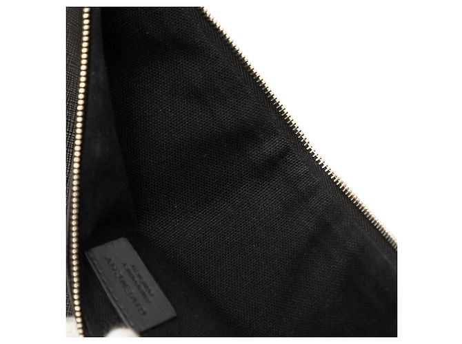 Clutch in pelle con stampa Bambi nera Givenchy Nero - vista 6