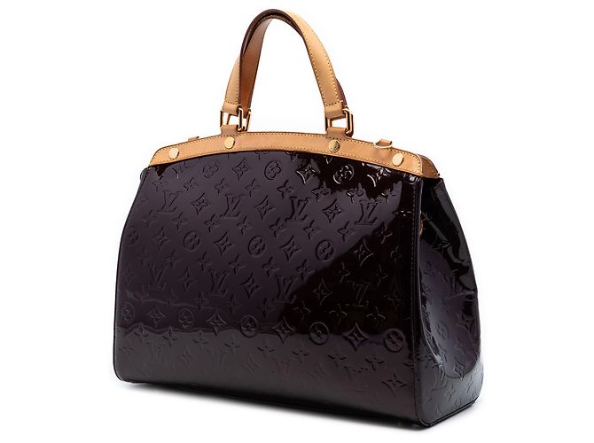 Louis Vuitton Purple Monogram Vernis Brea GM Porpora - vista 2