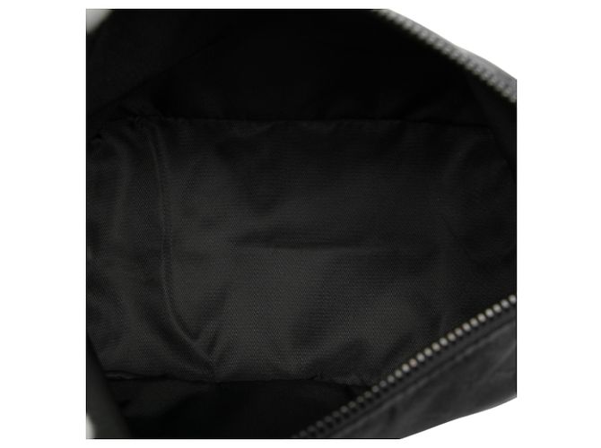 Pochette Intrecciomirage in nylon nero Bottega Veneta - vista 4