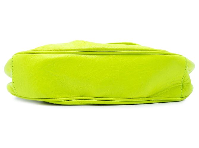 Balenciaga Borsa Le Cagole in pelle di agnello gialla XS Giallo - vista 3