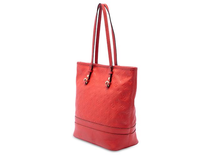 Louis Vuitton Red Monogram Empreinte Citadine PM Rosso - vista 2