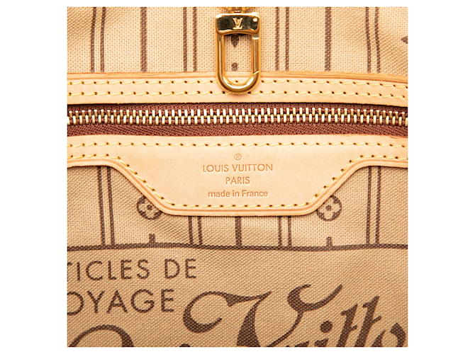 Louis Vuitton Marrone Monogram Neverfull PM - vista 5