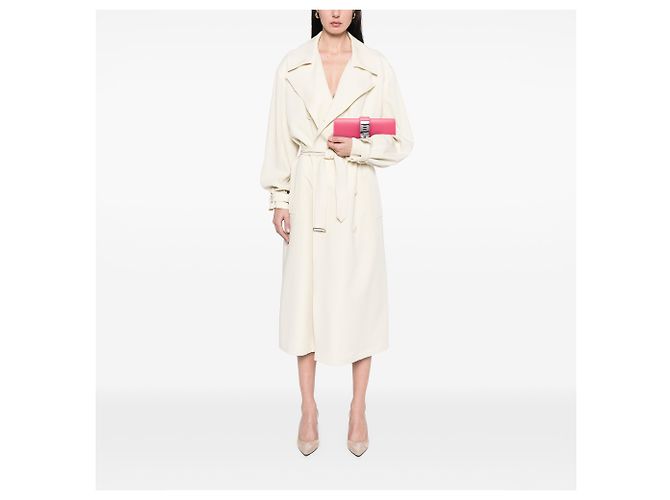 Clutch Medor 23 in pelle Tadelakt rosa Hermès - vista 5
