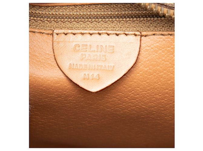Céline Celine Tote aus beschichtetem Canvas Macadam Braun - Ansicht 5