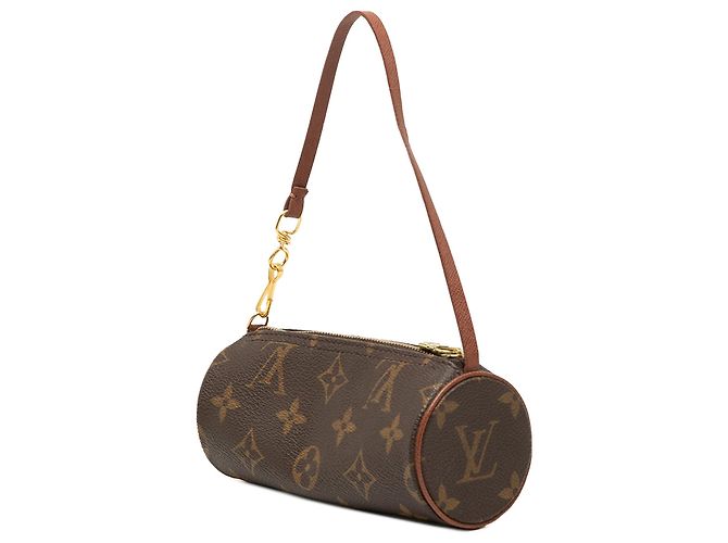 Louis Vuitton Pochette Papillon Monogram Marrón Castaño - vista 2