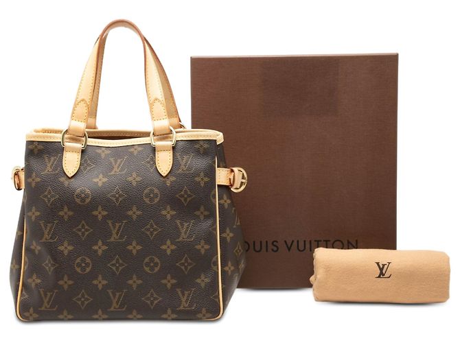 Louis Vuitton Marrone Monogram Batignolles Vertical PM - vista 8