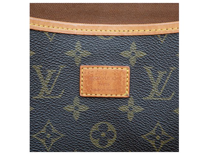 Louis Vuitton Marrone Monogram Saumur 35 - vista 5