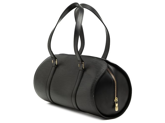 Louis Vuitton Black Epi Soufflot Nero - vista 2
