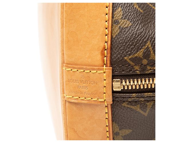 Louis Vuitton Marrone Monogram Alma PM - vista 5