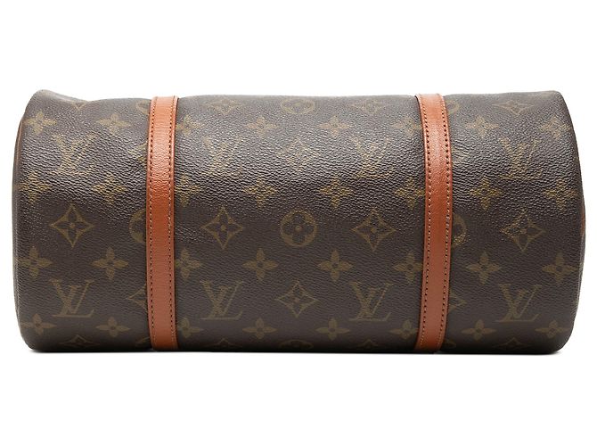 Louis Vuitton Marrone Monogram Papillon 30 - vista 3