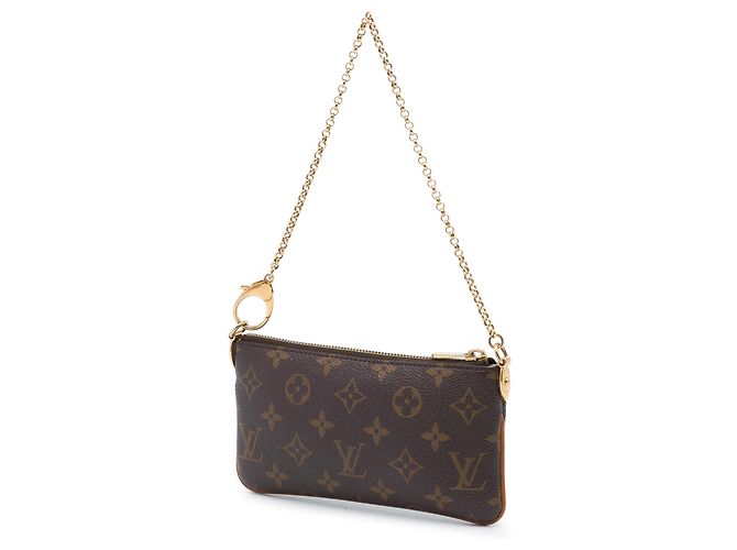 Louis Vuitton Pochette Milla MM Monogram Marrone - vista 2