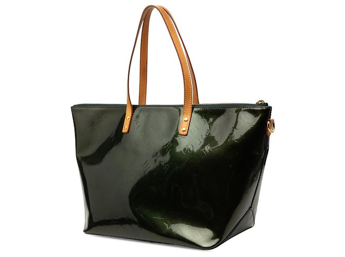 Louis Vuitton Green Monogram Vernis Bellevue GM Verde Verde scuro - vista 2